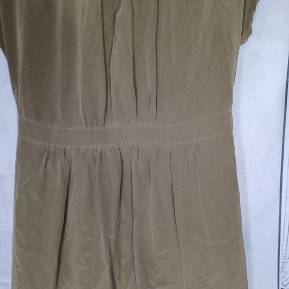 Madewell silk short sleeve dress - Picture 7 of 16